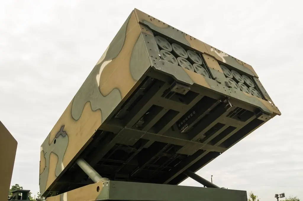 Koreańskich wyrzutnia rakiet K239 Chunmoo