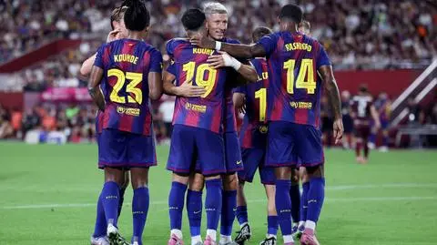 Lewandowski z asystą, Barcelona z pierwszym zwycięstwem w azjatyckim tournée 