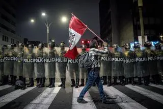 Protesty w stolicy Peru