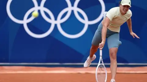 Praca wre. Świątek trenowała na olimpijskich obiektach