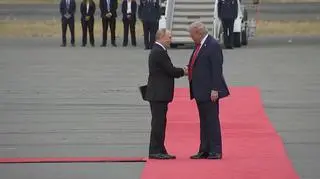 Tak wyglądało powitanie Trumpa i Putina
