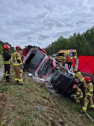 Kierowca zginął na miejscu