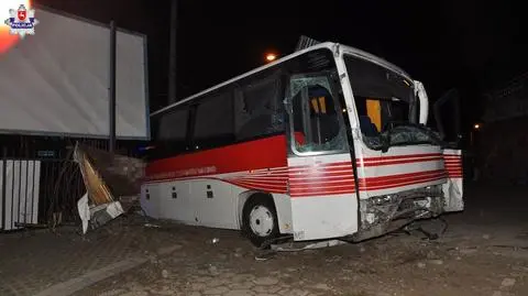 Wypadek autokaru
