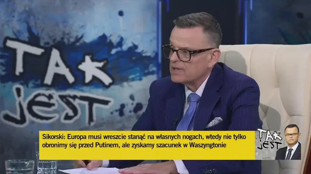 Sikorski: Putin będzie miał gigantycznego kaca gospodarczego