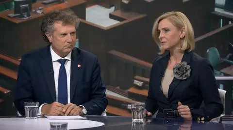 Jacek Karnowski i Joanna Mucha