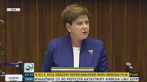 Szydło do opozycji: Polacy widzieli, jak przenosicie spór za granicę