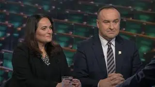 Anita Kucharska-Dziedzic i Michał Kobosko w "Faktach po Faktach" 