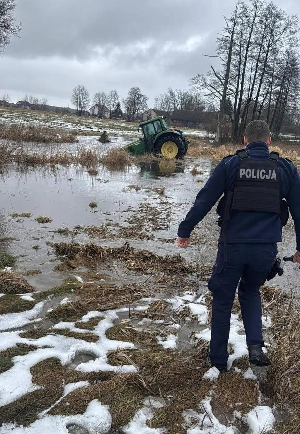 Uciekał przed policją 