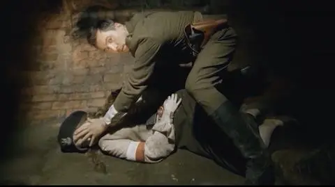 Scena z filmu "Kartka z Powstania"