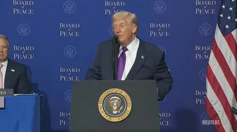 Trump na inauguracji Rady Pokoju. "To jest naprawdę świetna robota"