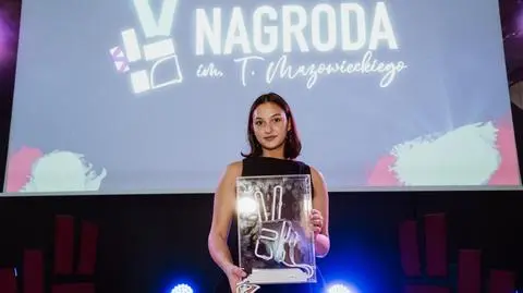 Kira Sukhoboichenko z nagrodą Mazowieckiego