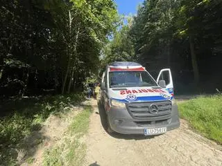 Ziemia osunęła się na dzieci
