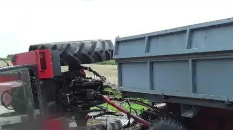 Dwie osoby odniosły obrazenia