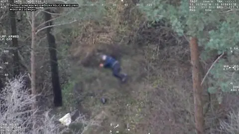 81-latek został odnaleziony w lesie