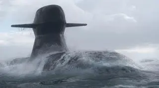 Okręt podwodny A26 Blekinge (ilustracja wygenerowana komputerowo)