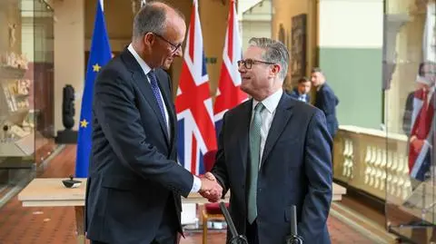 Keir Starmer i Friedrich Merz