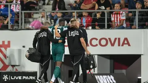 Najlepszego napastnika Legii czeka długa przerwa