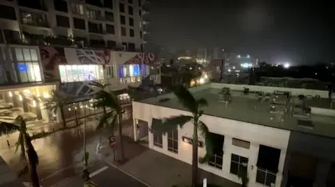 Niszczycielski huragan Milton uderzył w Florydę