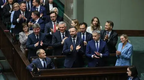 Sejm udzielił wotum zaufania rządowi Donalda Tuska PAP