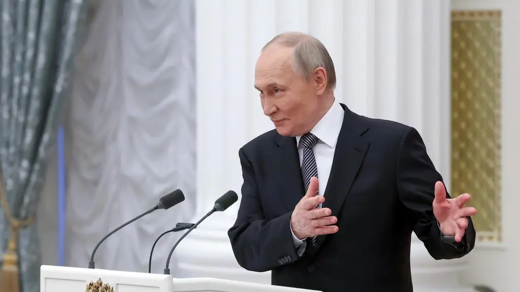 Prezydent Rosji Władimir Putin