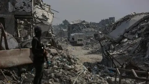 Trwają poszukiwania ciał w Strefie Gazy