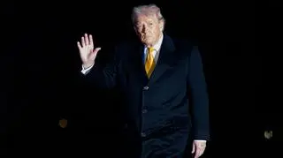 Donald Trump po powrocie do Waszyngtonu