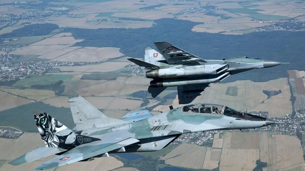 Słowackie myśliwce MIG-29