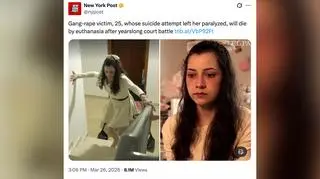 25-latka na kilka dni przed eutanazją udzieliła wywiadu dla stacji Antena 3