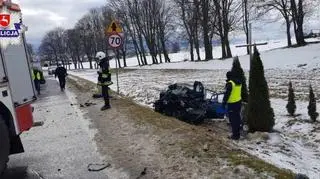Na miejscu zginęły dwie osoby