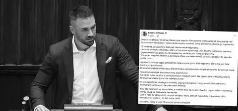 Ostatni wpis Łukasza Litewki. "Czują się całkowicie bezkarnie"