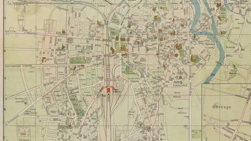 Plan Poznania z 1924 r.