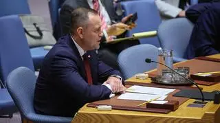 Prezydent Karol Nawrocki podczas wystąpienia na forum RB ONZ