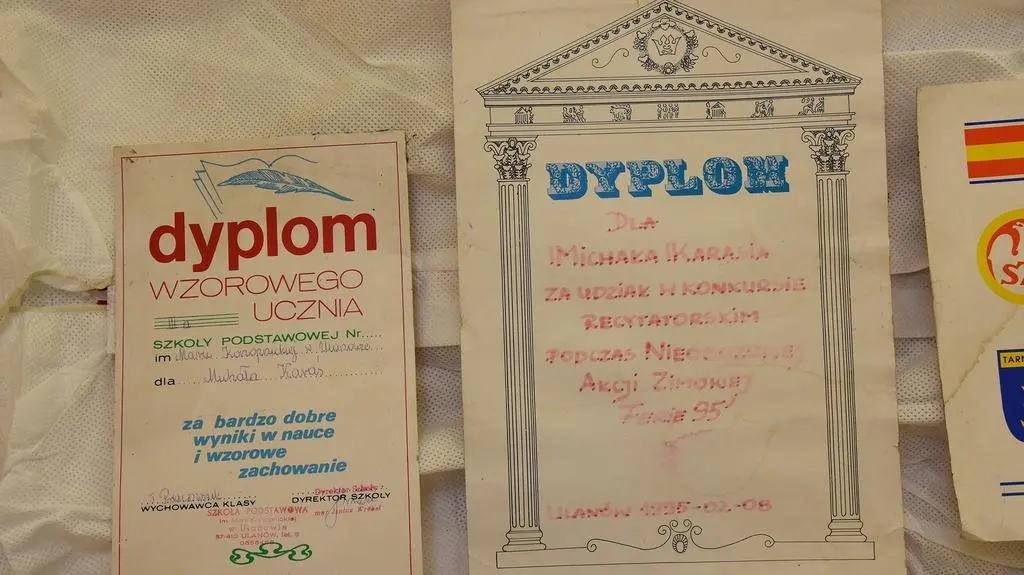 Dyplomy Michała Karasia 