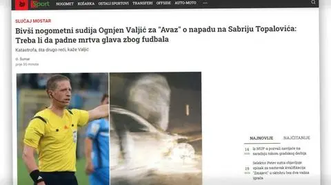 Przerwali mecz z mistrzem kraju, później spalili samochód sędziego
