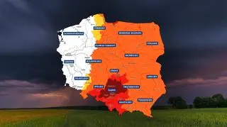 Kolejne alarmy IMGW najwyższego stopnia