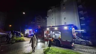Tragiczny pożar mieszkania w Olsztynie