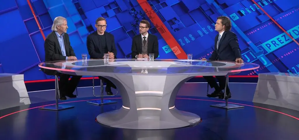 Rośnie przewaga Nawrockiego. Najnowszy sondaż. Trwa wieczór wyborczy w TVN24 