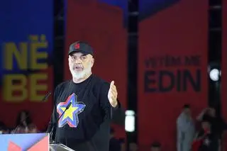 Albański premier Edi Rama