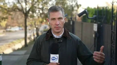 Pracownik Centrum Praw Podstawowych zagroził ekipie TVN24 wezwaniem policji. Relacja Konrada Borusiewicza