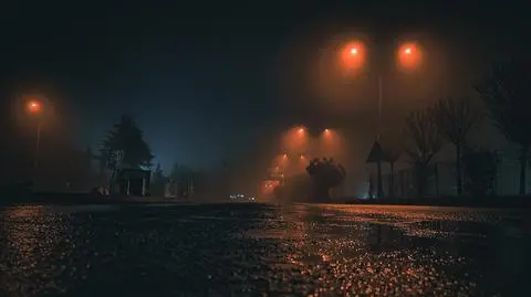 noc mgła mrzawka