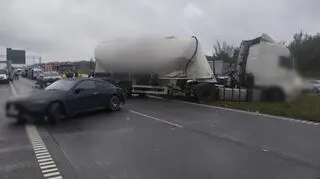 Do zdarzenia doszło na A1 w kierunku Łodzi