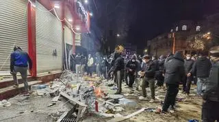 Protest w Kermanszah w zachodnim Iranie