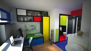 Funkcjonalne wnętrza mikrokawalerek