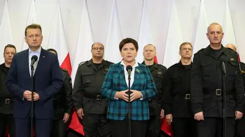 Premier: sytuacja po wichurach - opanowana