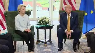 Ursula von der Leyen i Donald Trump
