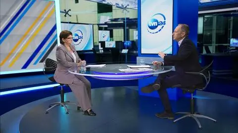 Izabela Leszczyna w "Rozmowie Piaseckiego". Oglądaj na żywo