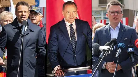 Rafał Trzaskowski, Karol Nawrocki, Szymon Hołownia