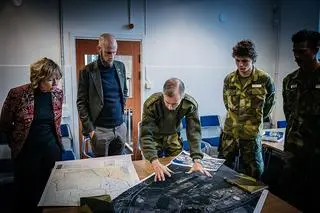 Minister obrony cywilnej Carl-Oskar Bohlin