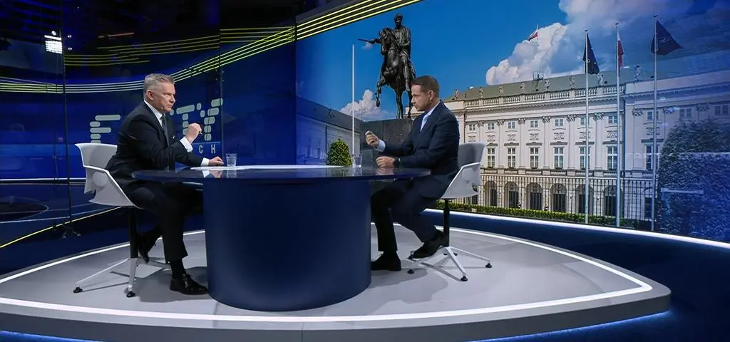 Trzaskowski: idę do Mentzena. Spotka się nie tylko z nim