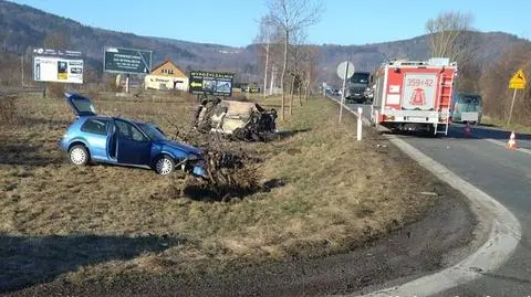 Poważny wypadek w Piechowicach